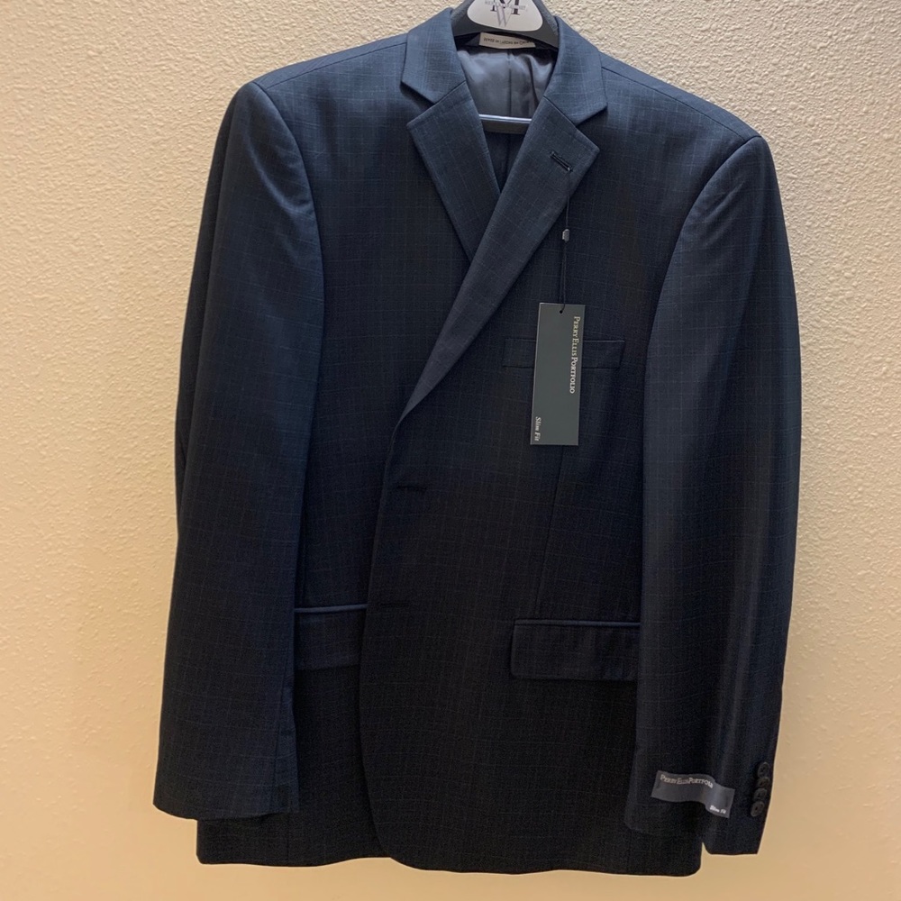 Perry Ellis Portfolio Slim Fit Suit